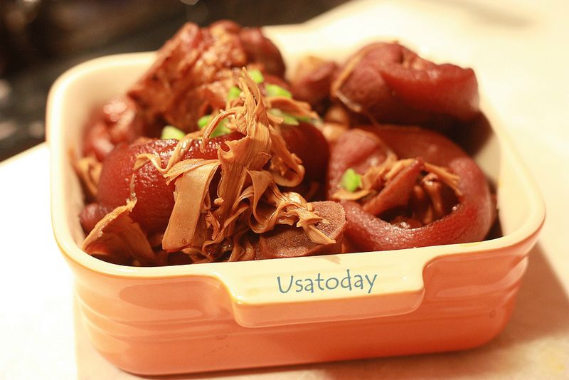 【東煮】筍干豬腳+筍干去酸味妙法 bamboo shoot with pork feet