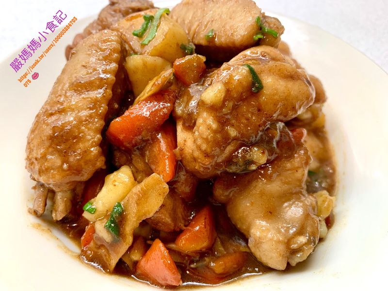 土豆燒雞肉