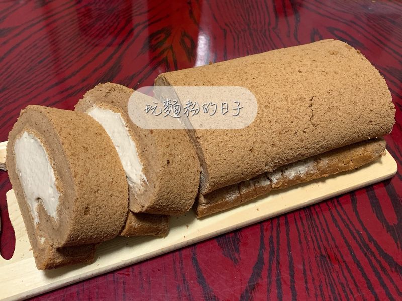 巧克力蛋糕捲(生乳捲)