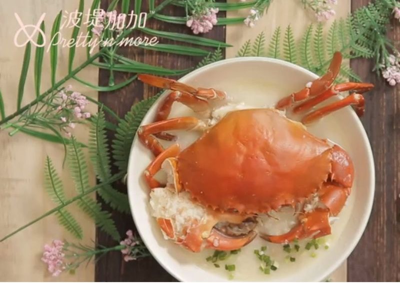 干貝螃蟹粥