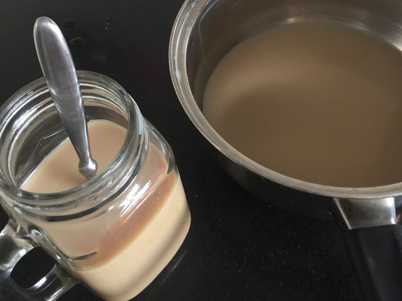 鍋煮奶茶
