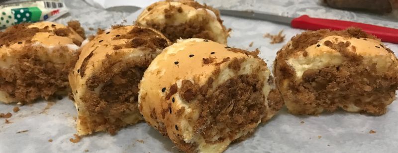 蔥花肉鬆蛋糕卷