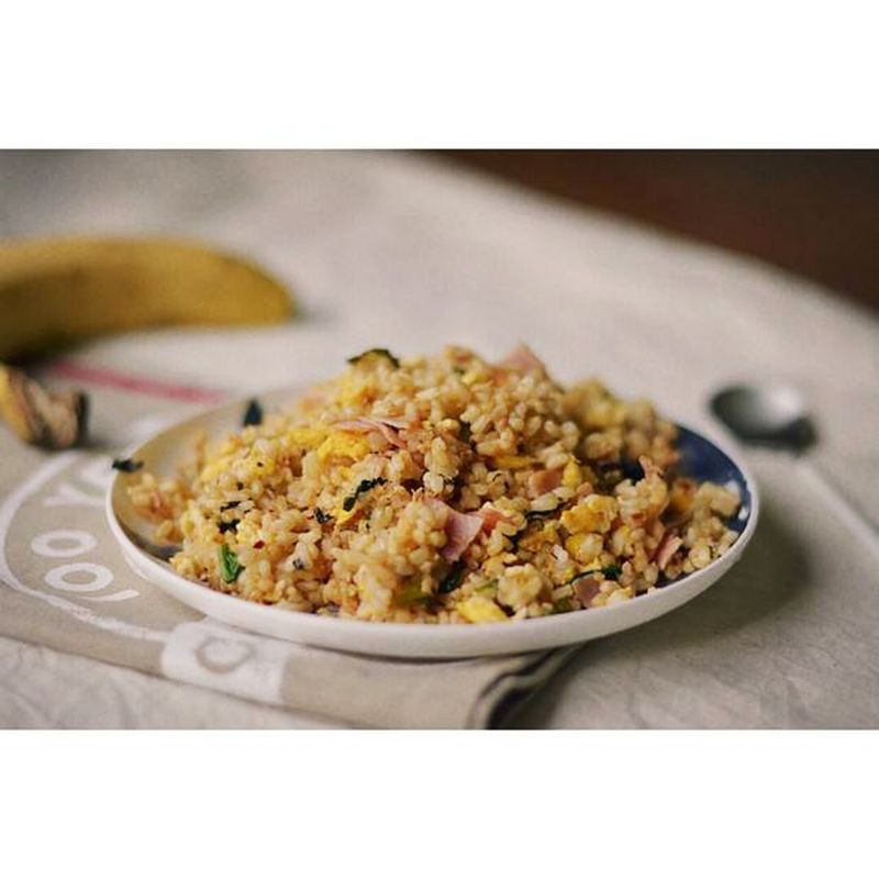 粮品五谷·糙米金枪鱼炒饭