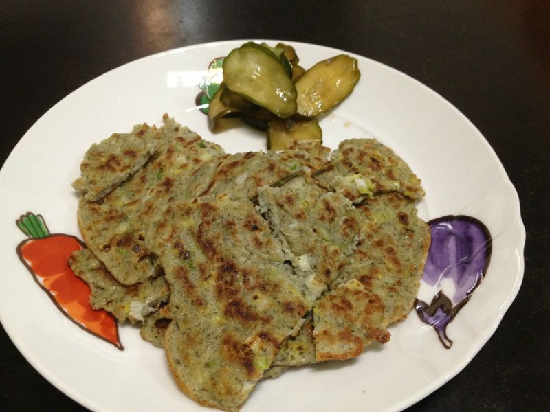 香煎豆渣餅