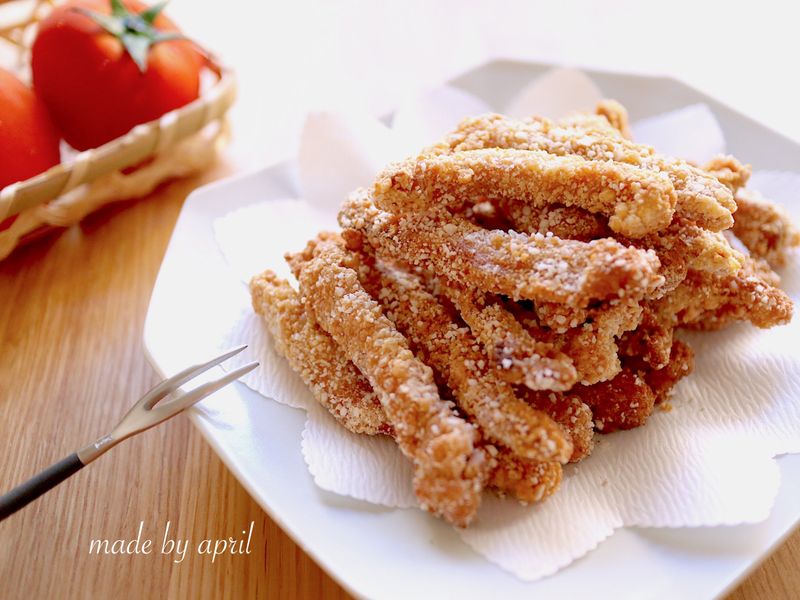 酥炸肉條《半煎炸》