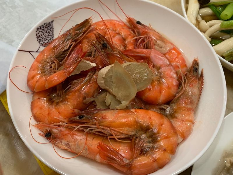 麻油蝦