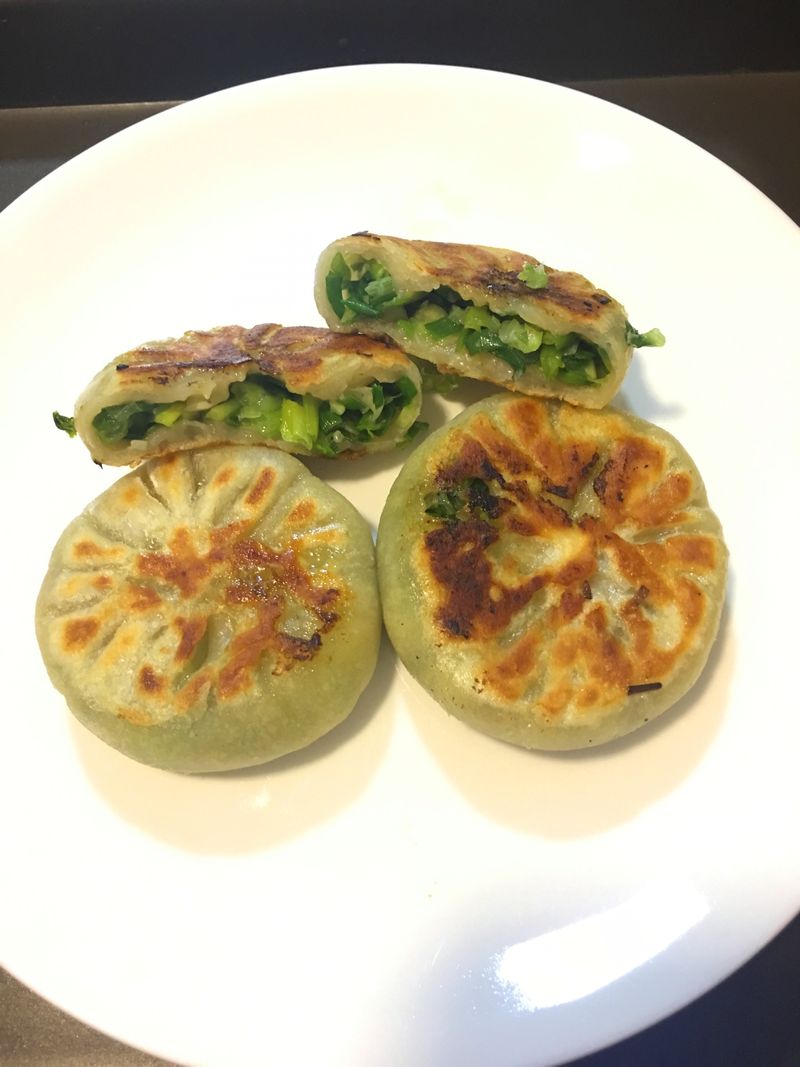 蔥餅 蔥汁多味美