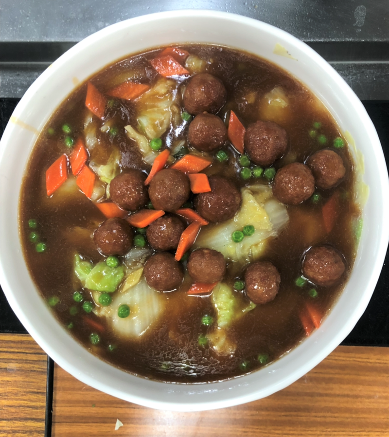 醋溜丸子
