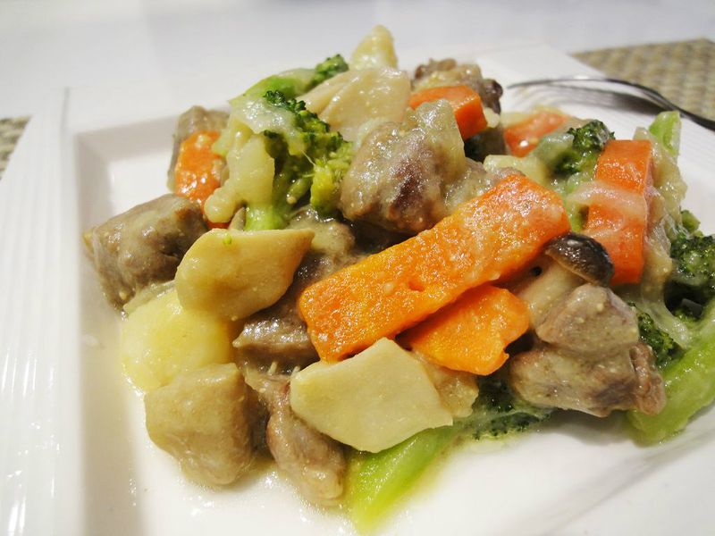 有心食譜:豆乳燉菜