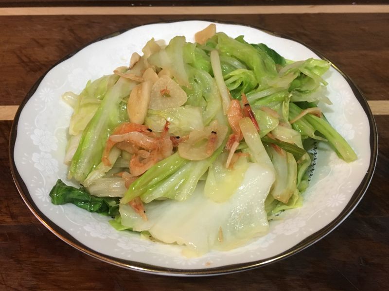 櫻花蝦高麗菜