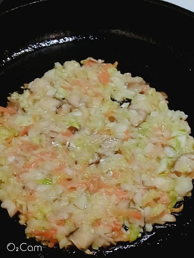 ～煎高麗菜餅～