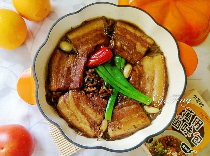 梅干控肉