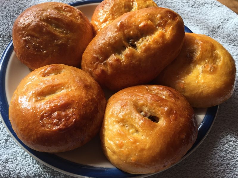 素食叉燒包