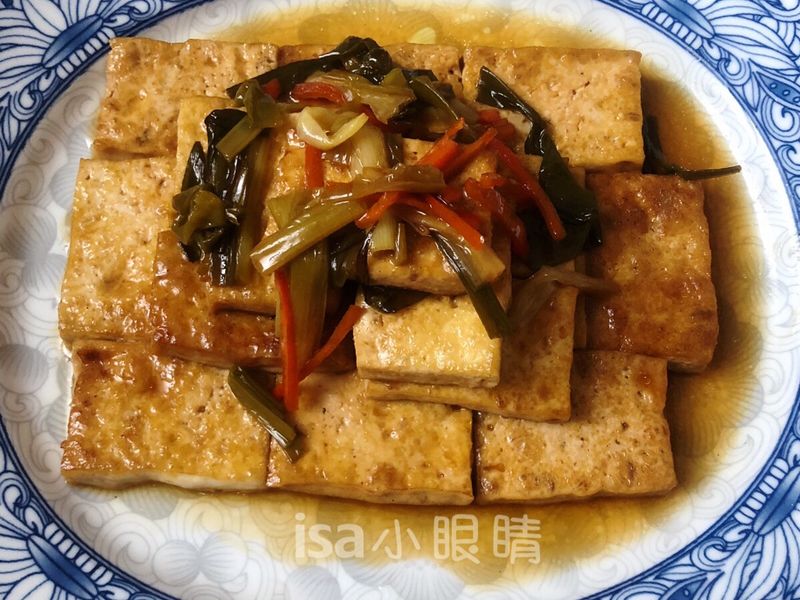 蔥燒豆腐