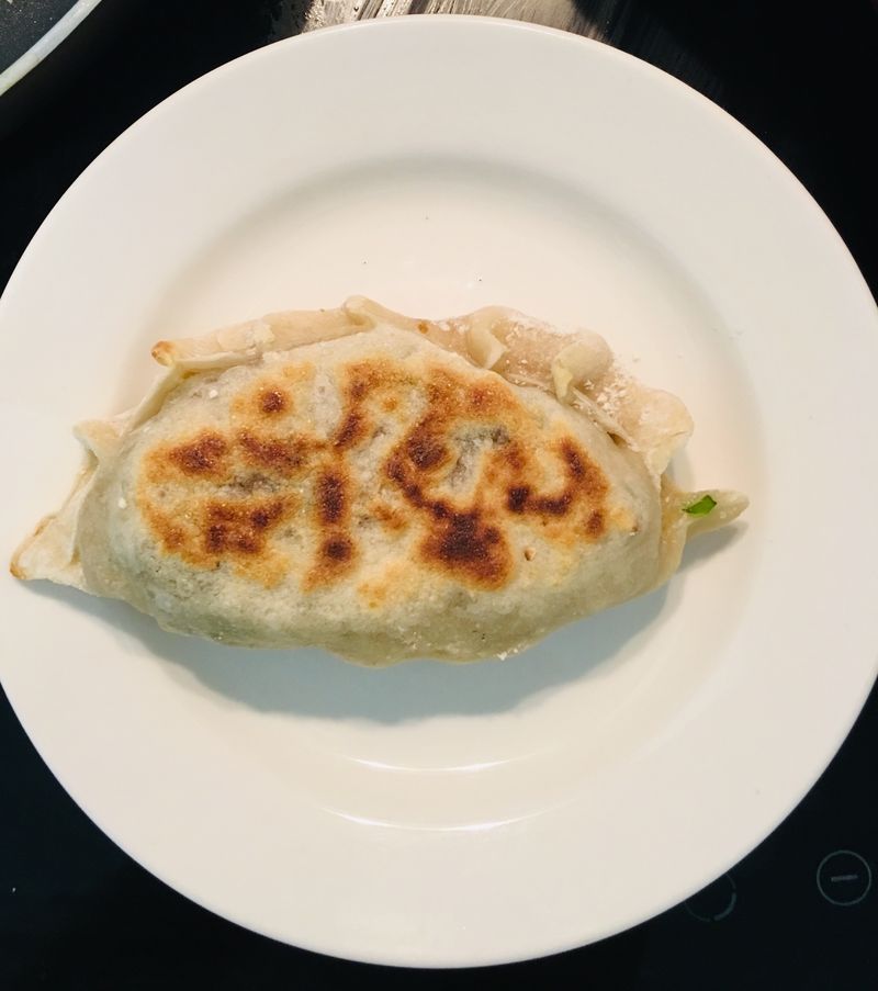 乾烙韭菜盒子