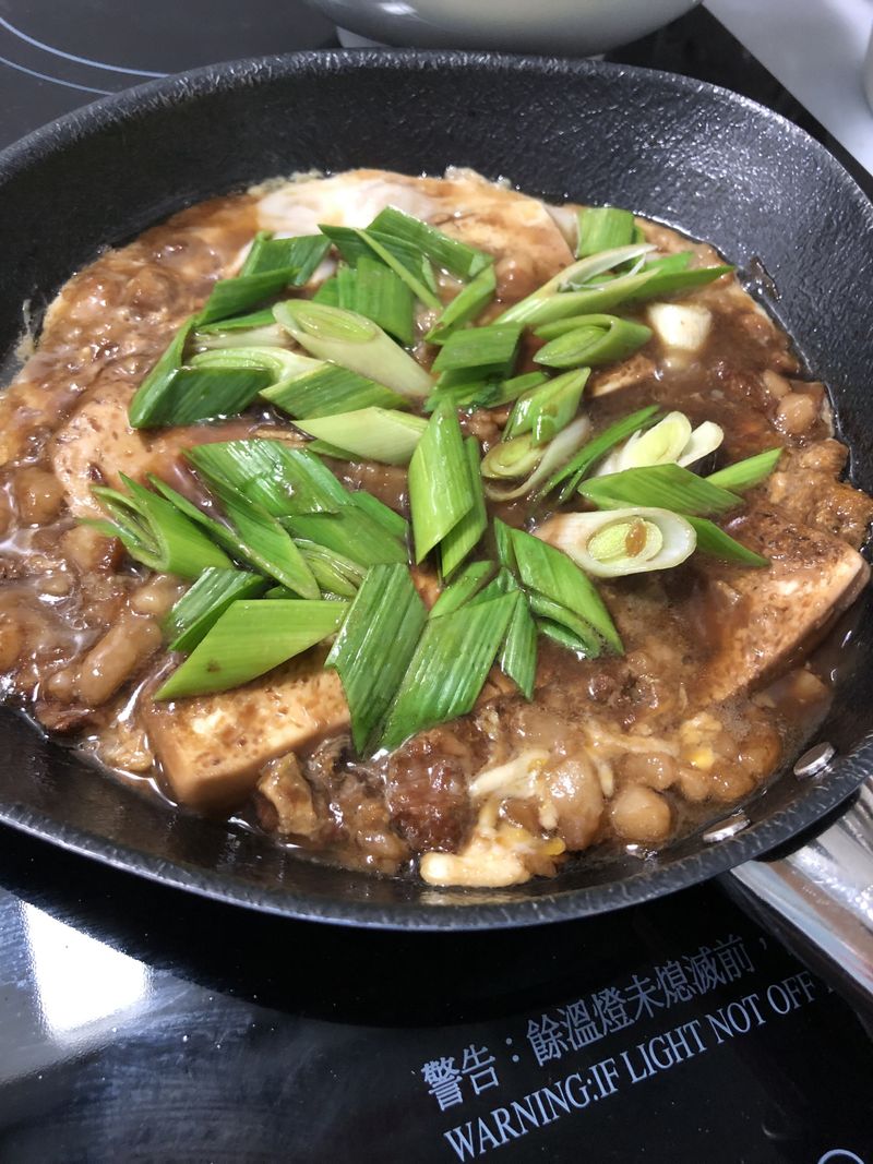 滑蛋肉燥豆腐