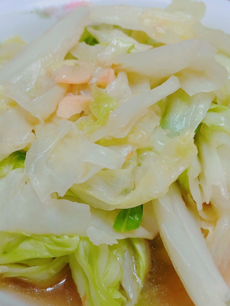 蝦油高麗菜