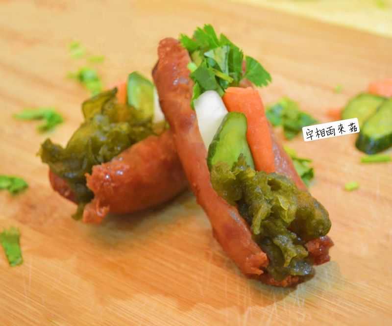雨來菇香腸堡🌭
