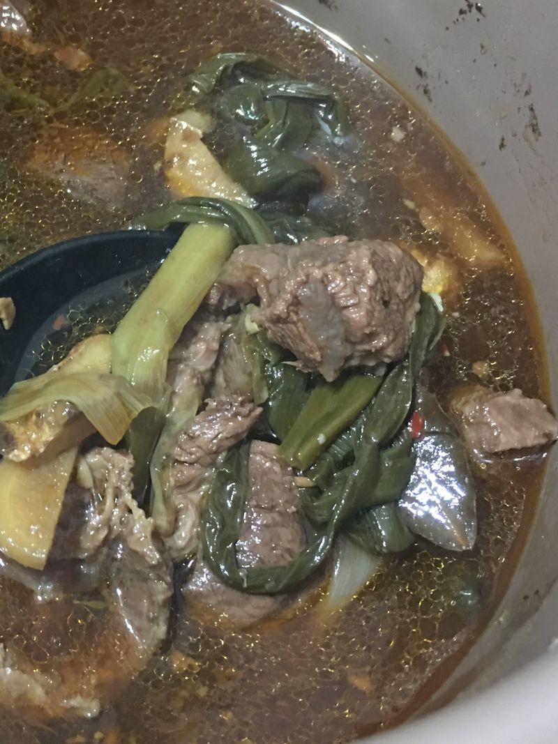 蔥燒滷牛腱
