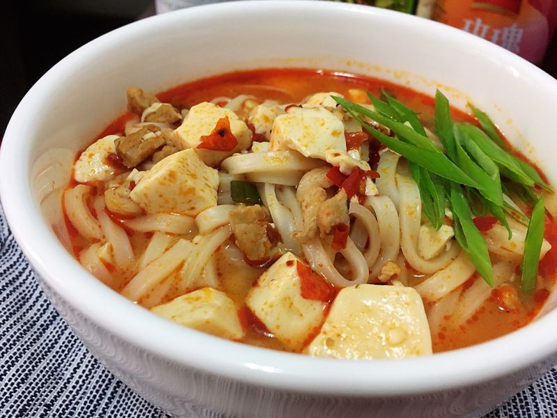 麻辣豆腐湯麵