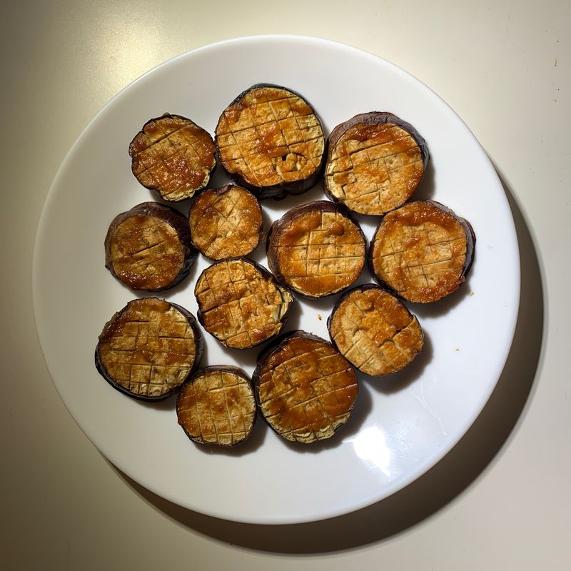 化繁為簡味噌烤茄子
