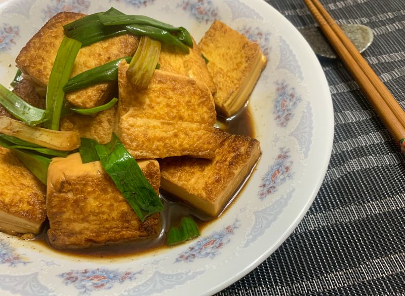 #11 蔥燒豆腐
