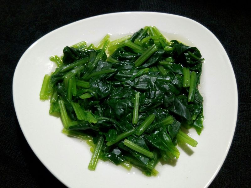 燙菠菜