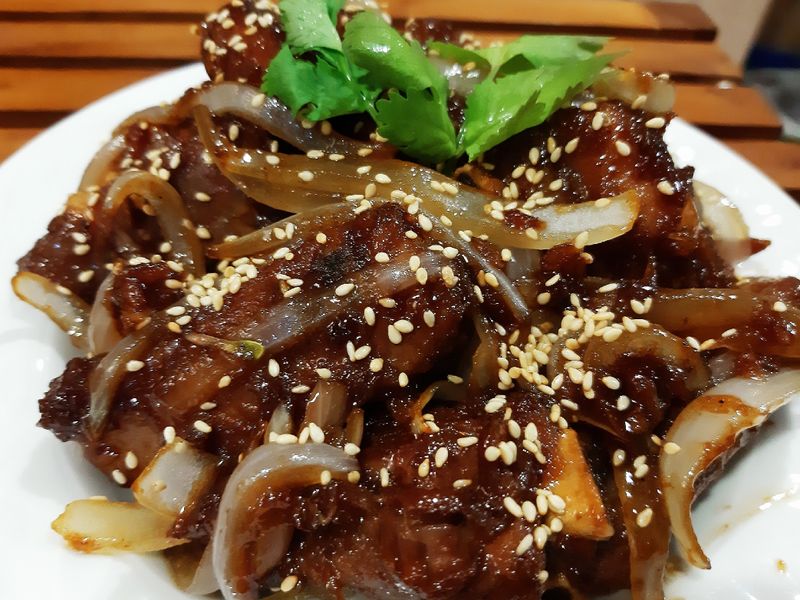 蜜汁排骨