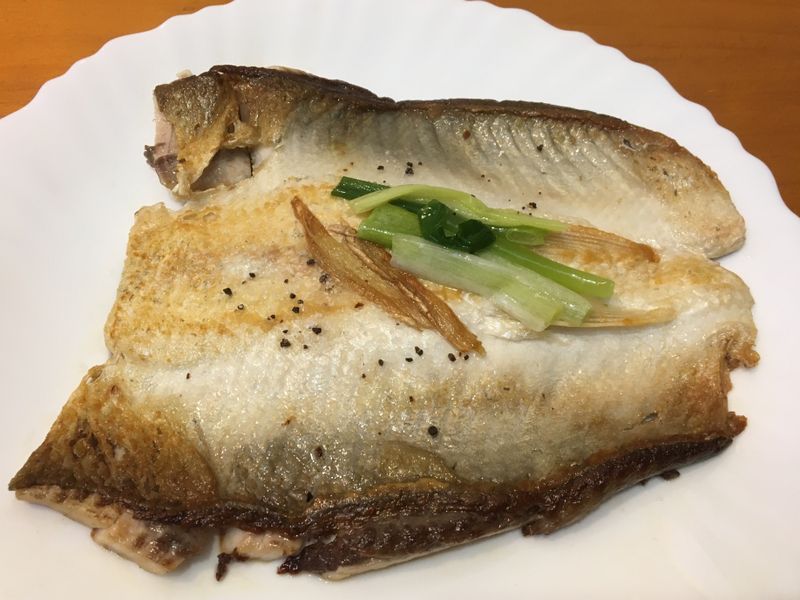 乾煎松露鹽司目魚