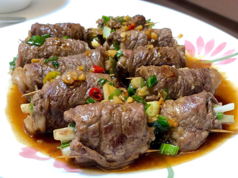 青蔥牛肉捲