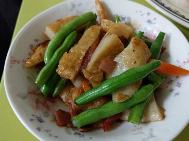 豆炒甜不辣