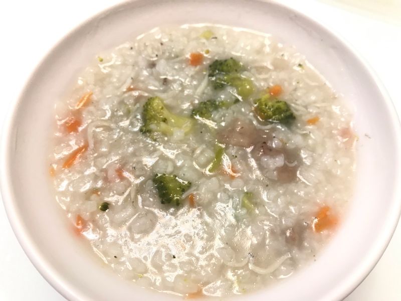 👩🏻🍳吻仔魚排骨粥-寶寶粥