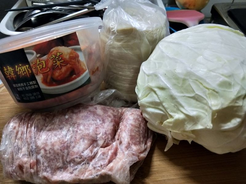 泡菜水餃
