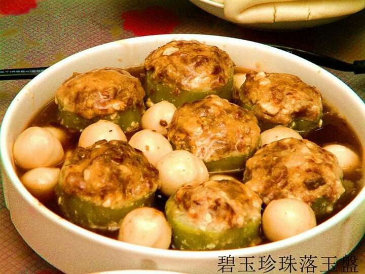 黃瓜鑲豆腐