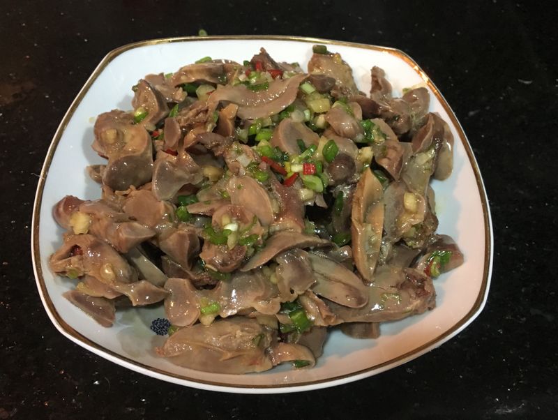 涼拌雞胗