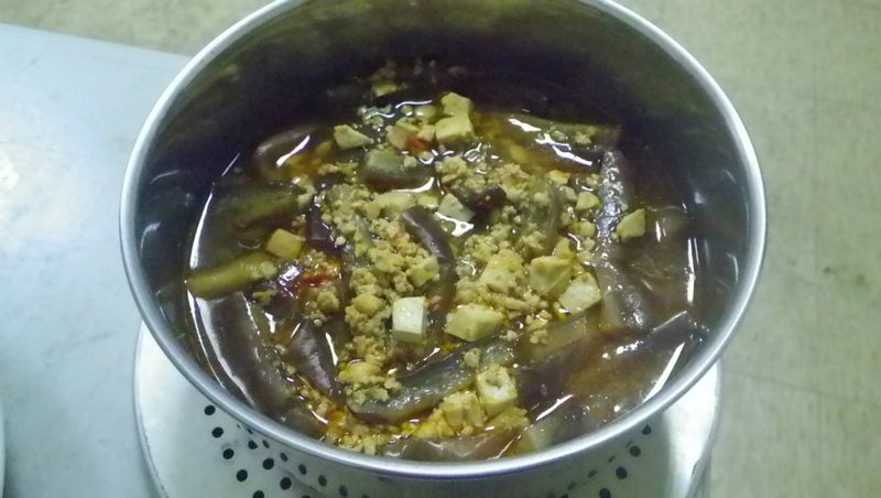 辣豆瓣豆腐燒茄子