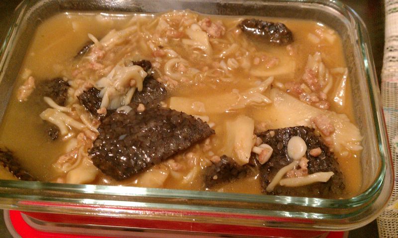 琳氏-麻油米血(烤肉材料再利用)