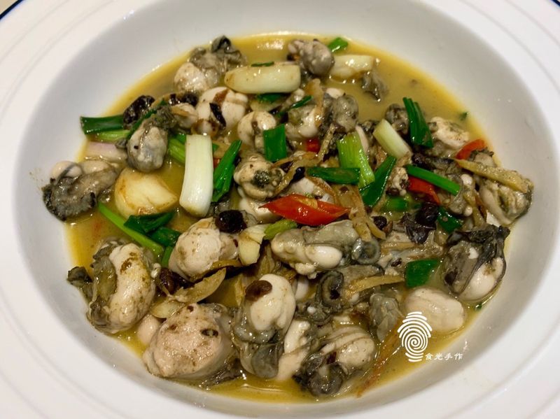 香辣豆豉炒蚵仔
