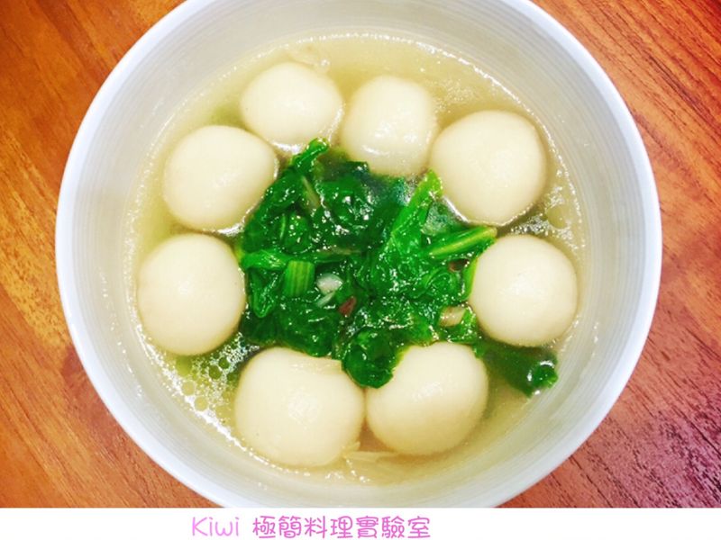 八福豆腐鹹湯圓~
(健康版無加水圓仔)