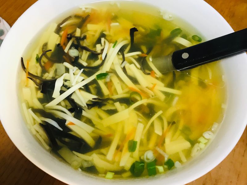 三絲蔬菜湯