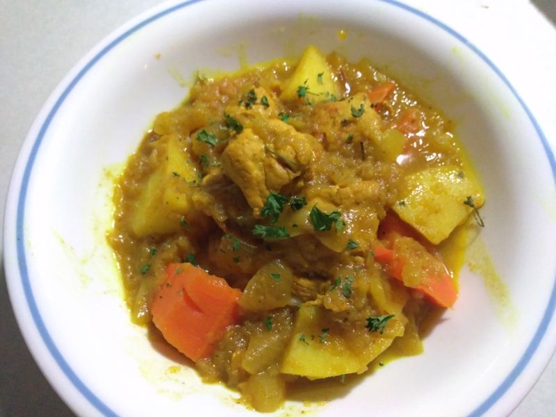 咖哩雞燴飯