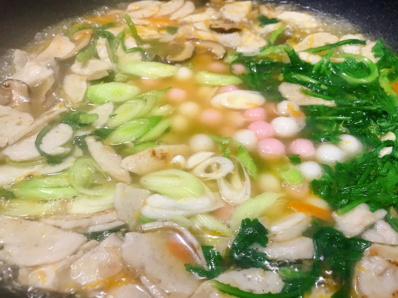 時蔬鹹湯圓