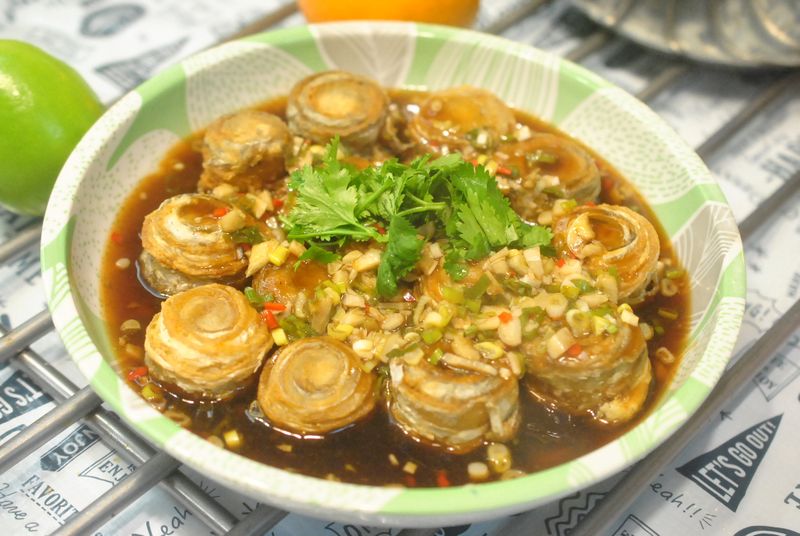 糖醋白帶魚球