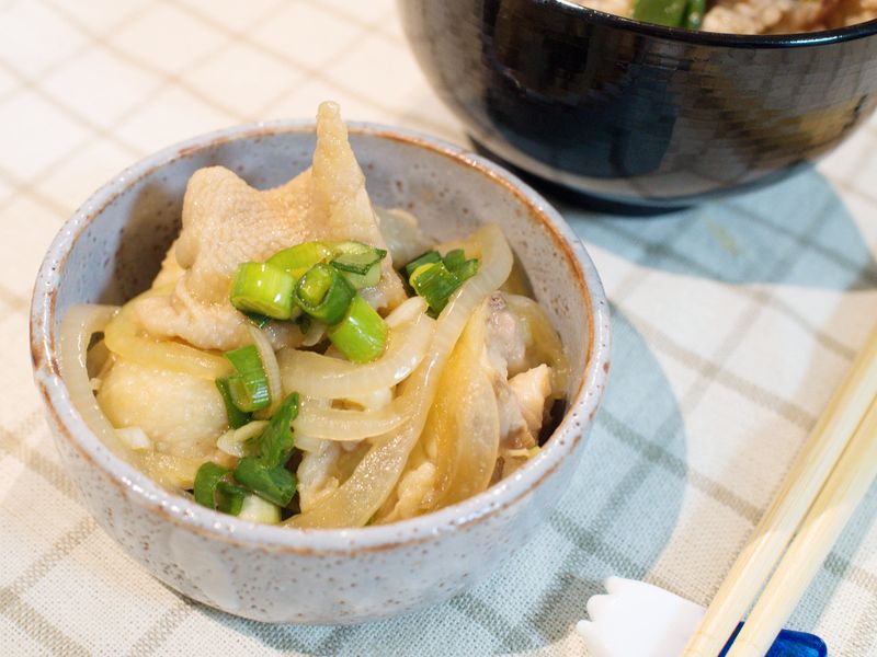 柚子醋雞皮