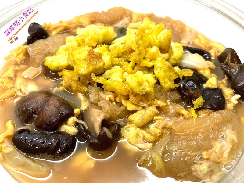 蛋酥白菜滷