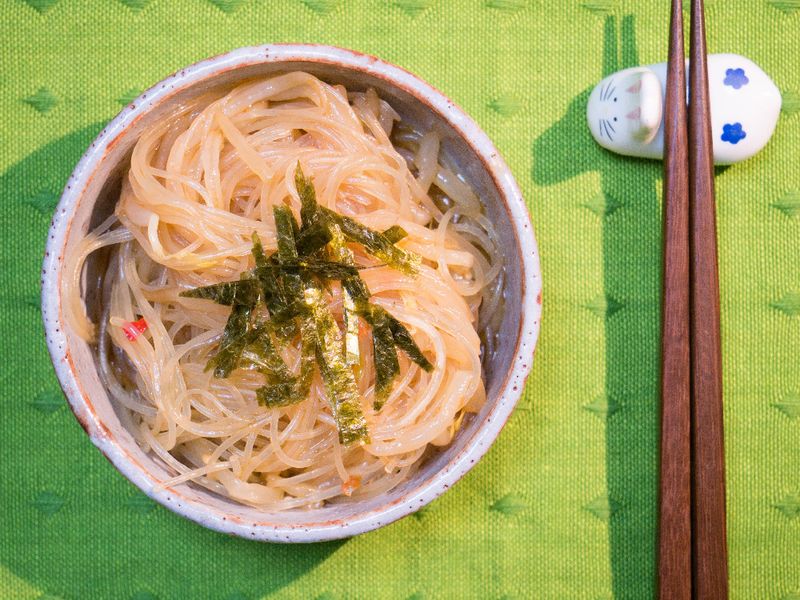 韓式涼拌冬粉豆芽