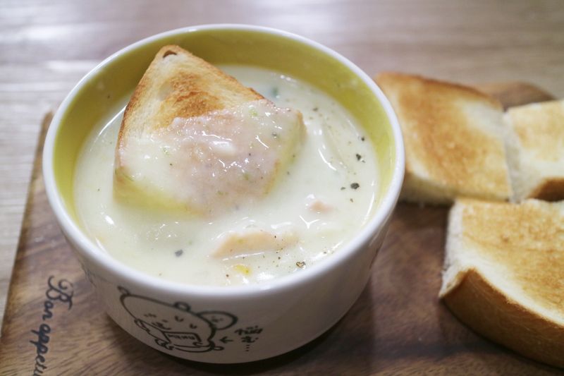 蔬菜培根濃湯