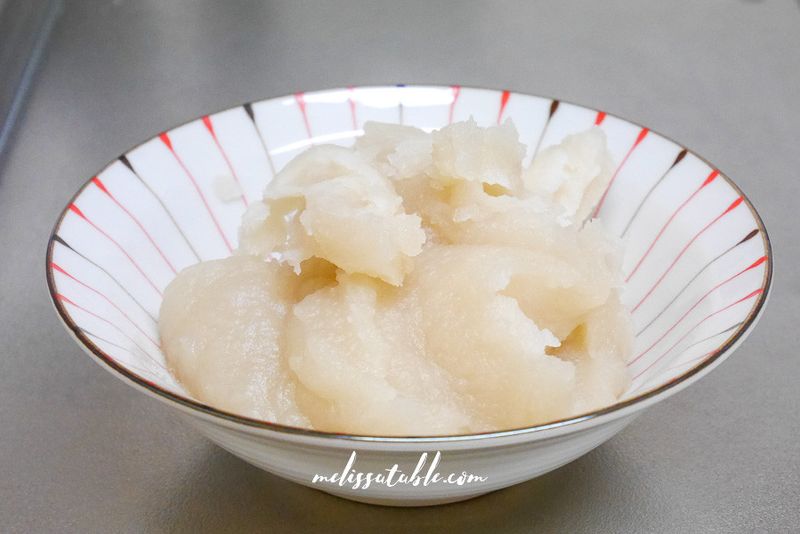 手工白豆沙餡(手作りの白あん)