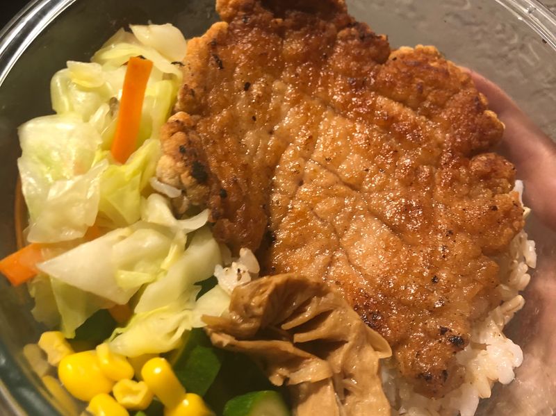 <簡單免油炸> 古早味排骨便當