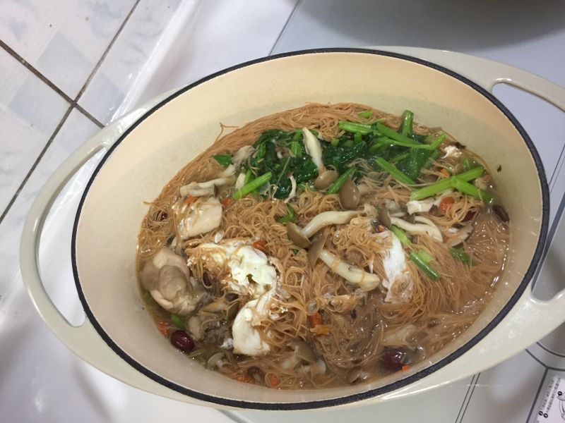 藥膳雞絲麵